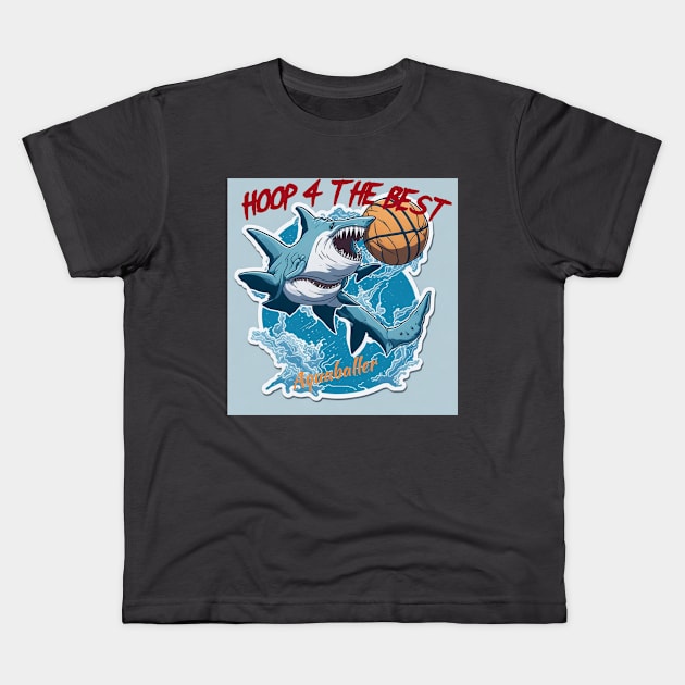 Aquaballer Kids T-Shirt by Shootaz